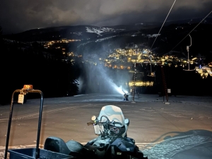 Noční lyžování!